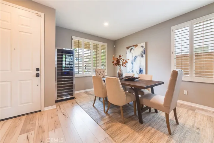 Dining Room Looking toward Front Door