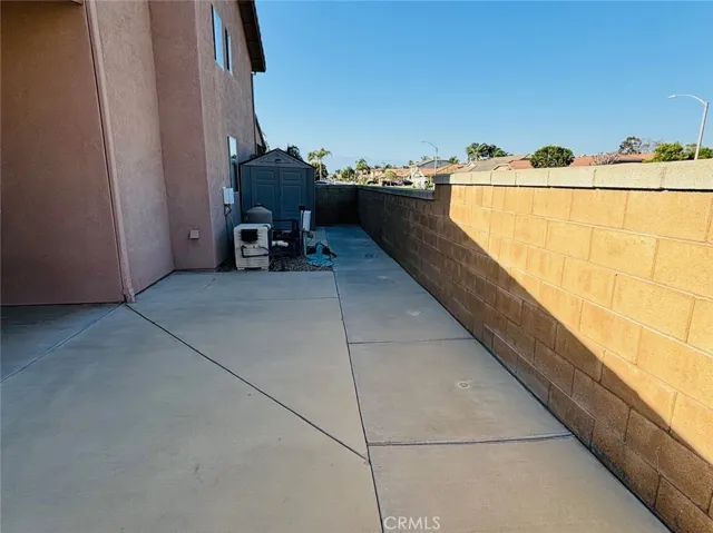 East side backyard