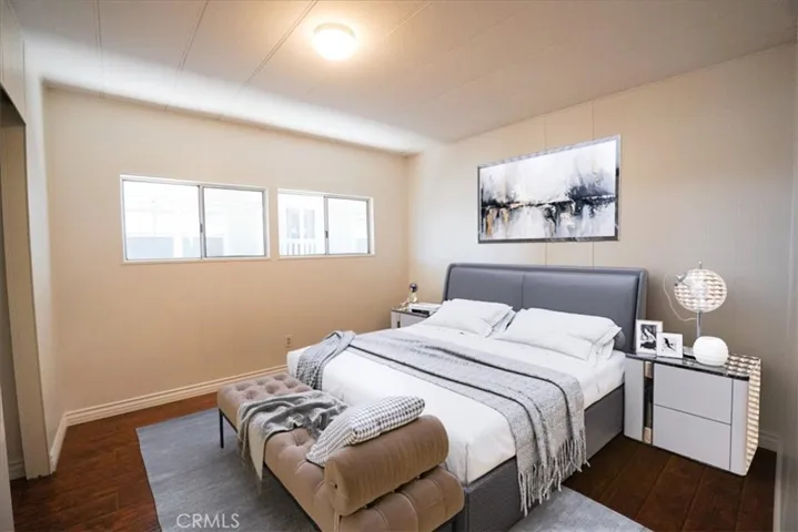 Virtually Staged Bedroom