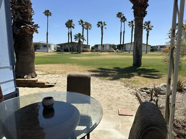 Covered back porch