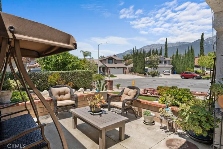 Front porch patio