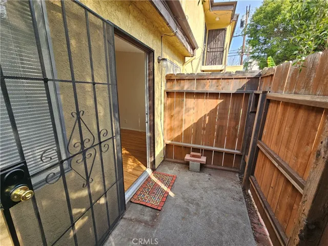 Apt #4 Private patio