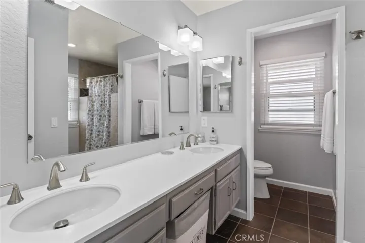 Dual Sinks in Master Bedroom