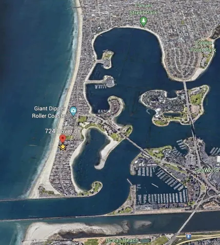 724 Dover Court, San Diego, California 92109