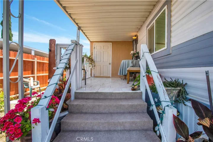 Back patio