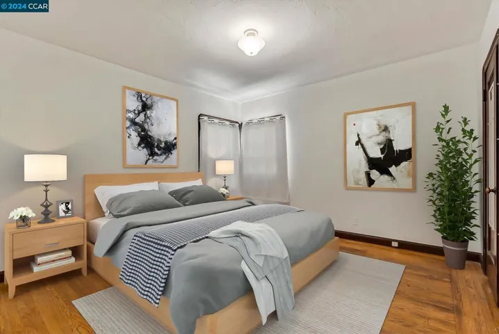 Bedroom Virtually Staged