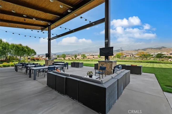 Community outdoor living room