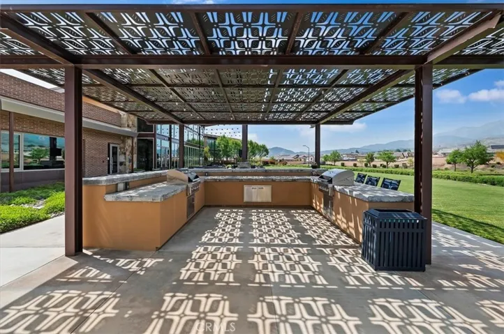 Community outdoor kitchen
