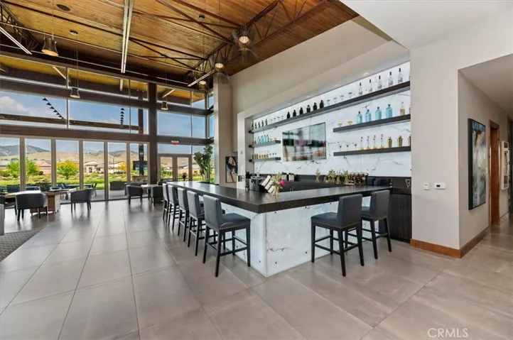 Clubhouse bar