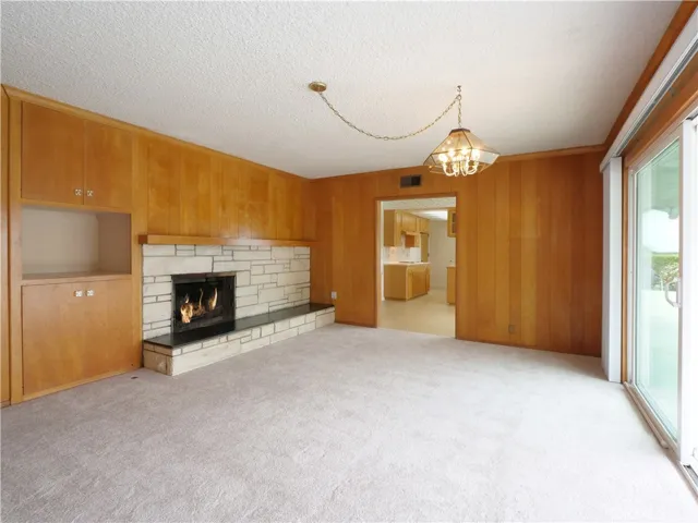 Second Fireplace in  family room