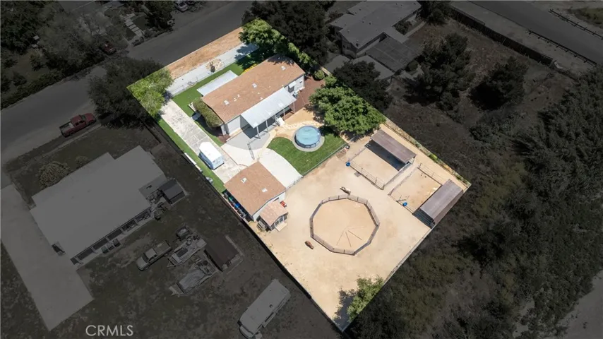 Arial of this property