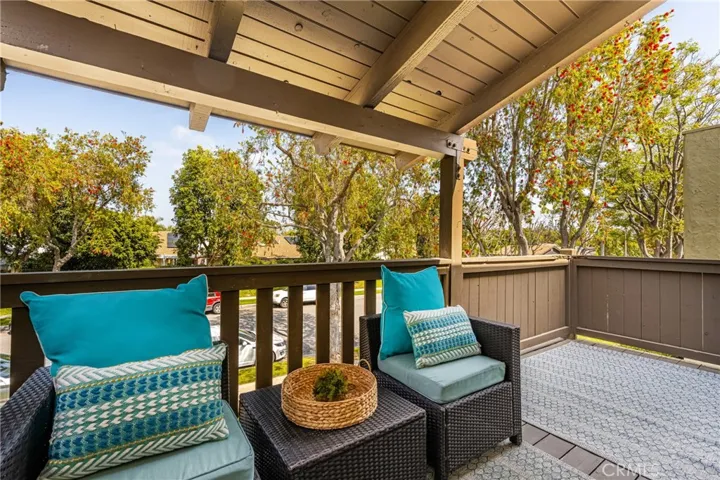 Balcony of Living Room. Great space for relaxing or entertaining.