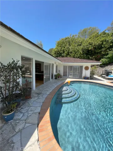 View of pool and house 1