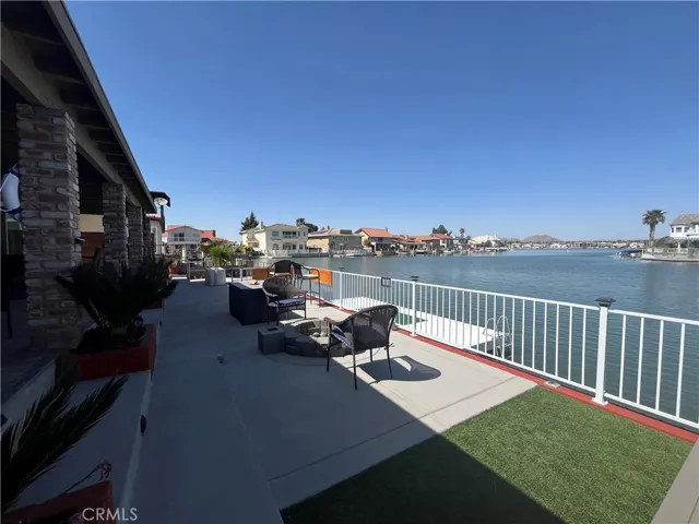 Backyard and lake view 2