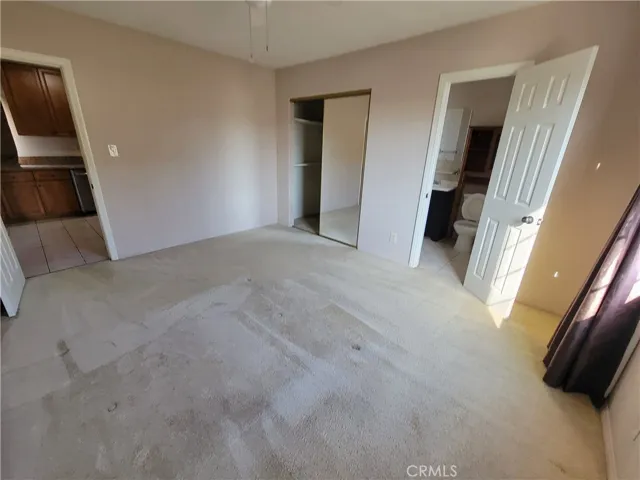 Master Bedroom prior to tenant