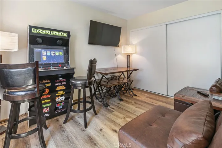 Main Floor Bedroom Used as Game Room