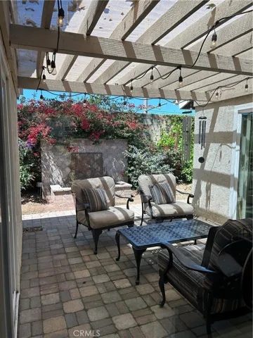 atrium with water fountain