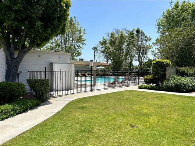 Heated gated community pool