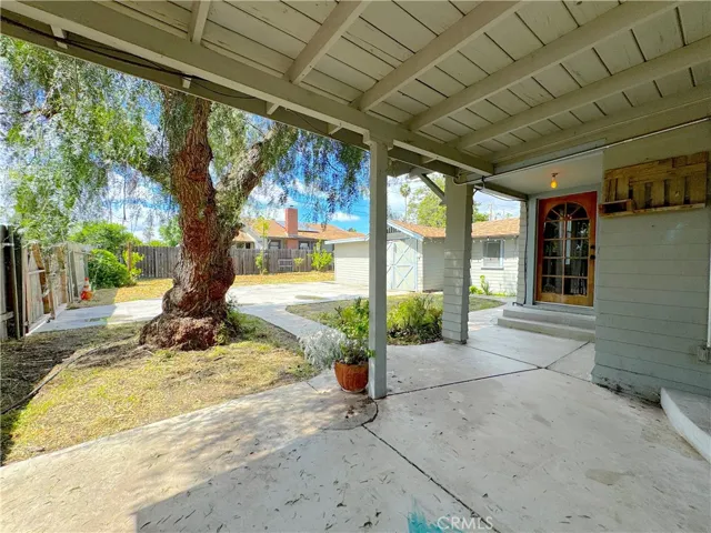 Covered Back Patio