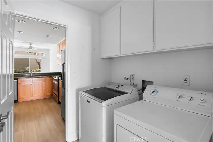 Laundry and Direct Access from garage