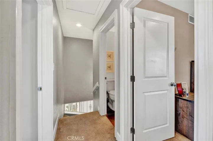 Upstairs Landing. Raised Panel Interior Doors