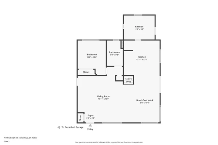 750 Tie Gulch Road, Santa Cruz, California 95065