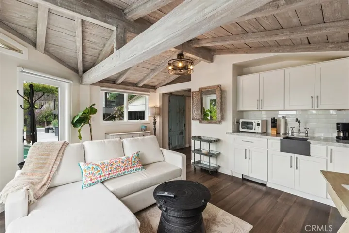 Kitchen and Living Room