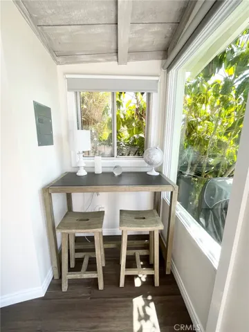 Breakfast nook/workstation