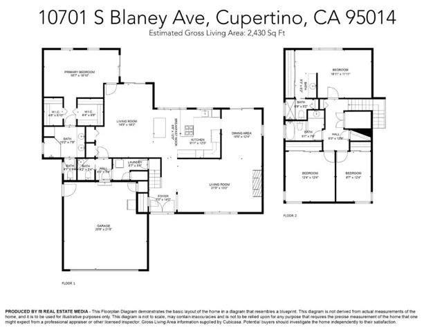10701 S Blaney Avenue, Cupertino, California 95014
