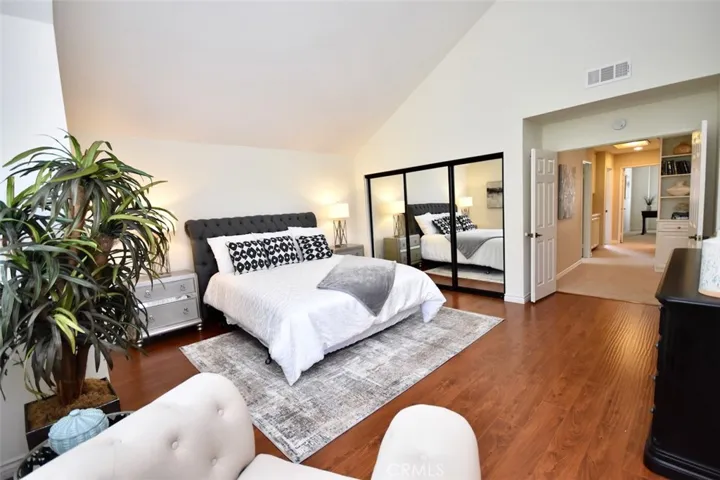 Very Large Master Suite with Double Door Entry!