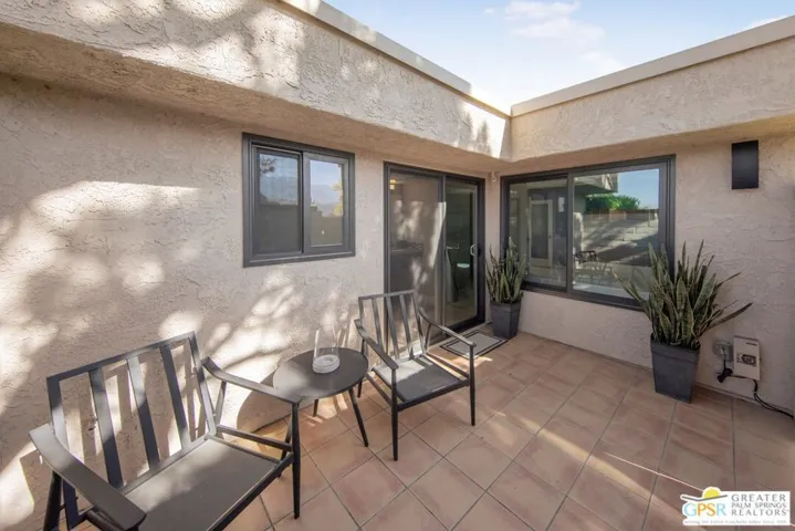 Private Patio off Primary Suite