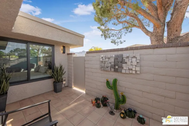 Private Patio off Primary Suite