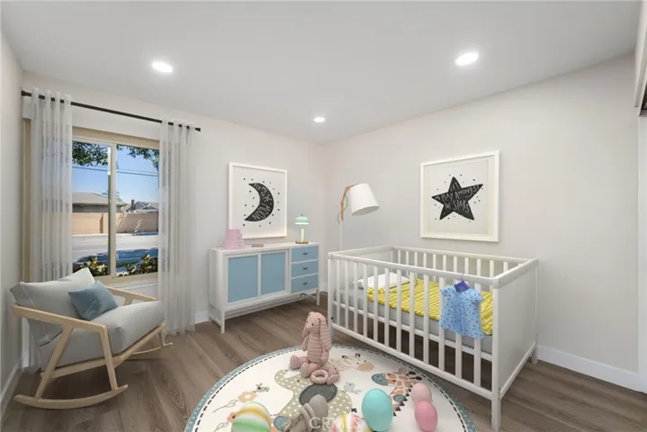 Bedroom - Virtually staged