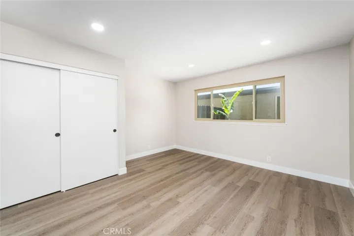 Primary Bedroom with oversized closet.