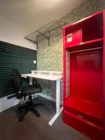 2nd office pod in garage
