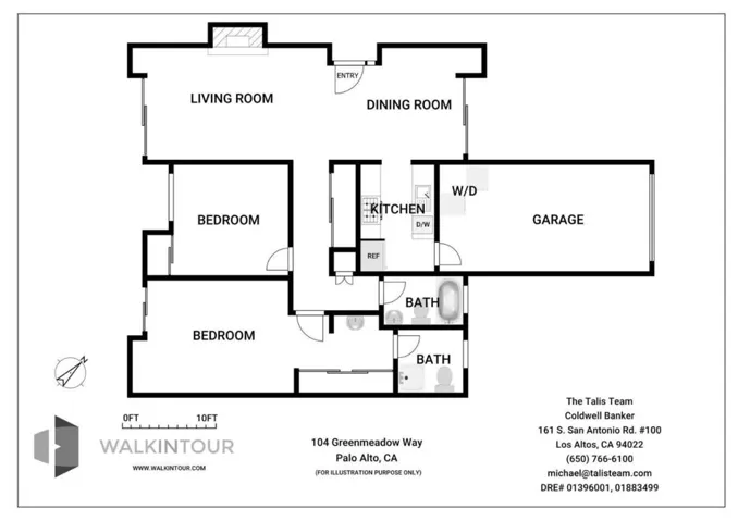 104 Greenmeadow Way, Palo Alto, California 94306