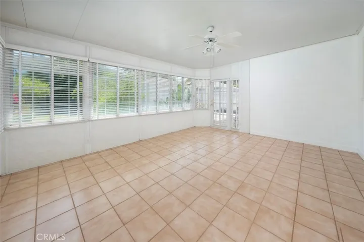 Enclosed patio