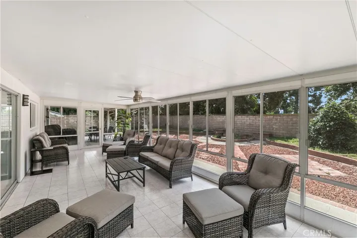 liding Glass Doors lead you to Bright & Open Patio / Flex Room