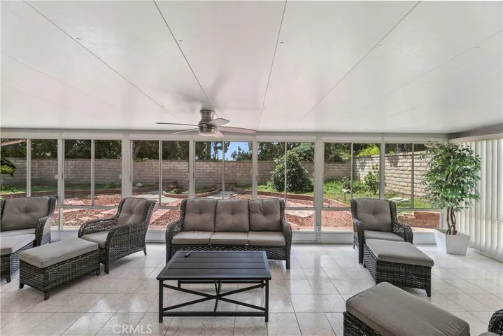 Backyard view from Glass Patio / Flex Room