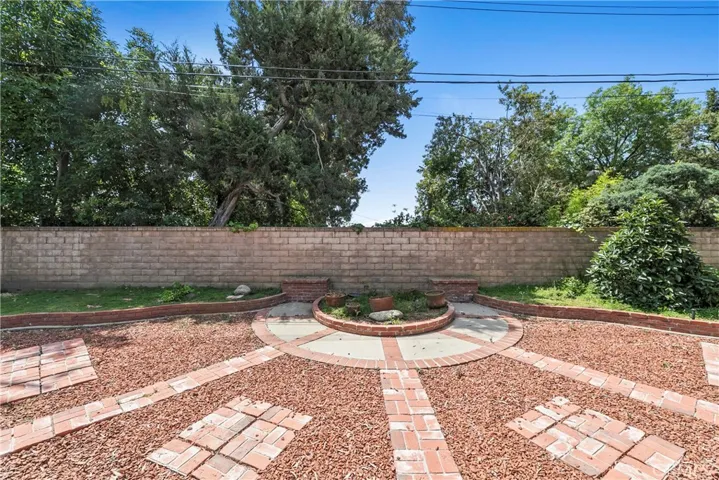Large backyard, very private