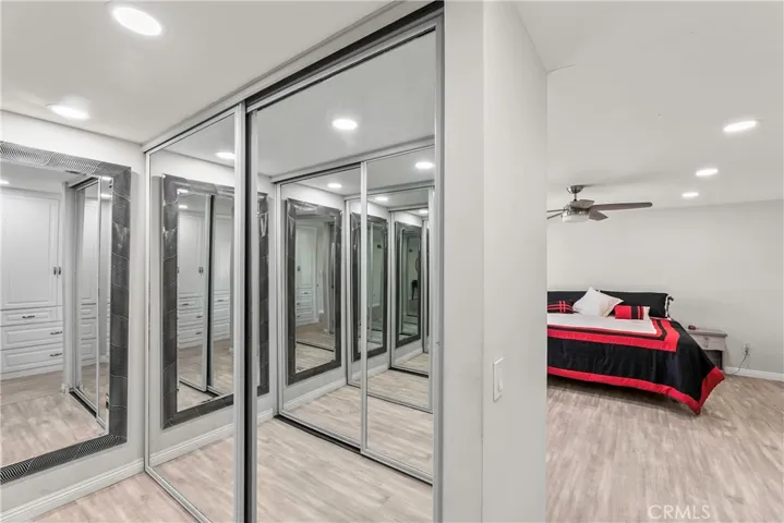 Double Mirrored Closet Right with Organizer