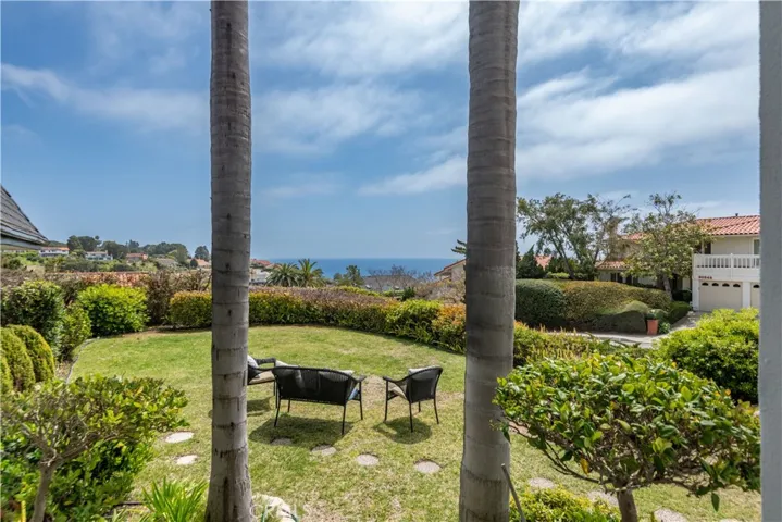Ocean view from front grass area.