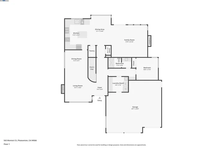 543 Montori Ct, Pleasanton, California 94566