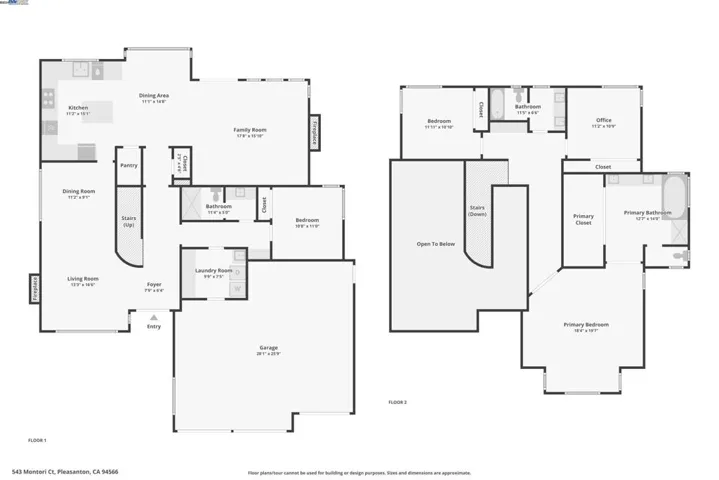 543 Montori Ct, Pleasanton, California 94566