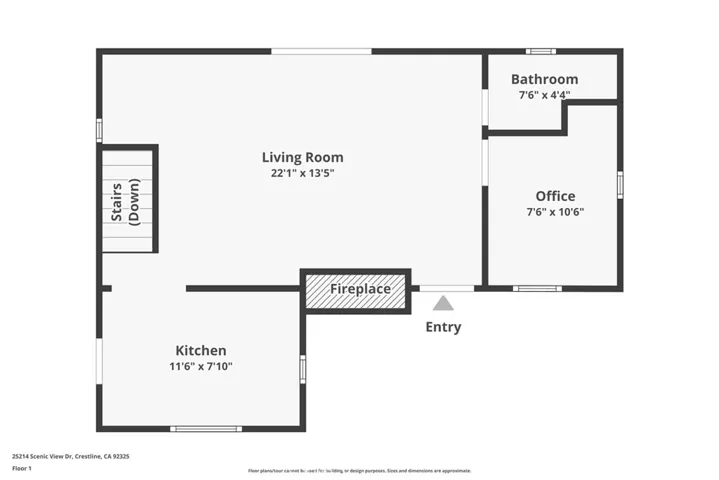 Top Level.  Please note office is second bedroom.
