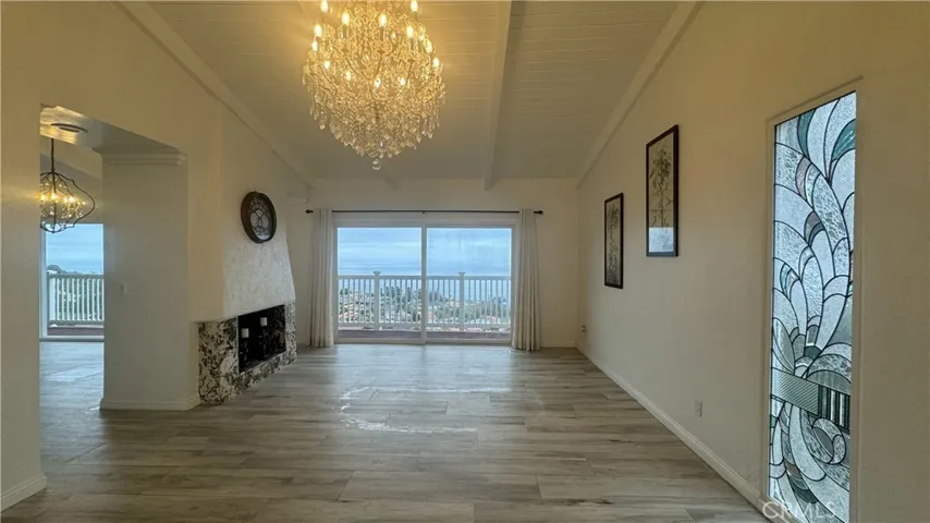 Living room view