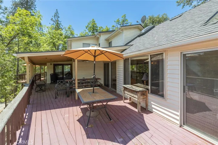 back deck partially covered