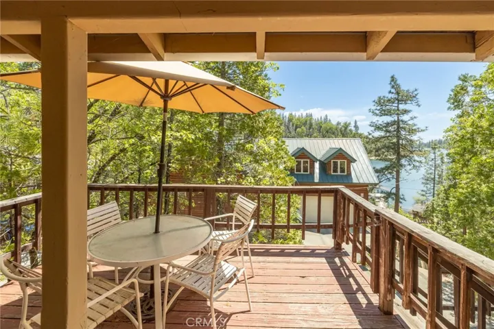 lake view from deck