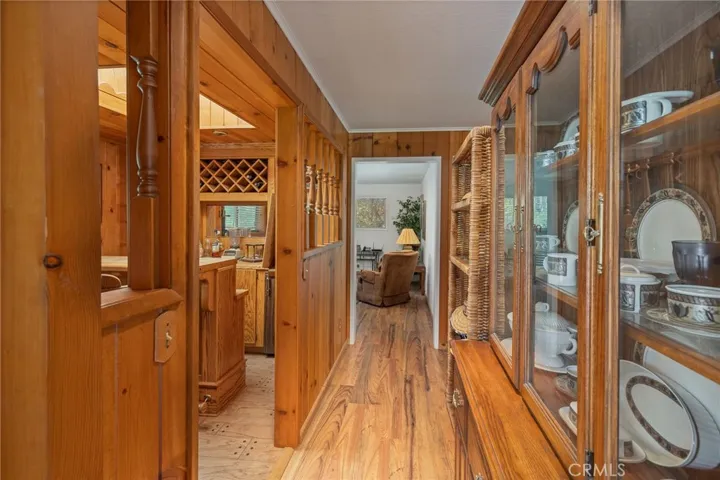 halllway to bar and living room