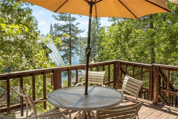 lake view from deck